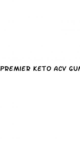 premier keto acv gummies