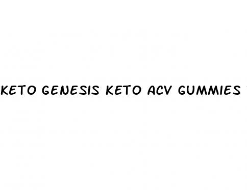 keto genesis keto acv gummies reviews weight loss