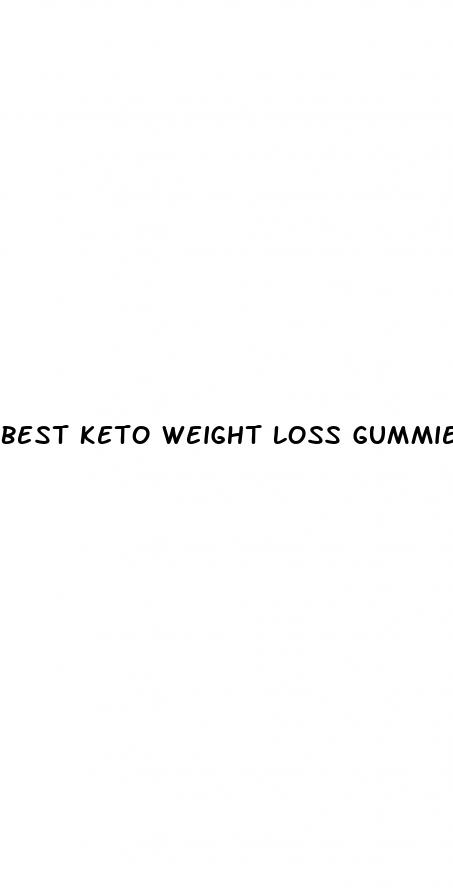 best keto weight loss gummies