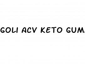 goli acv keto gummies