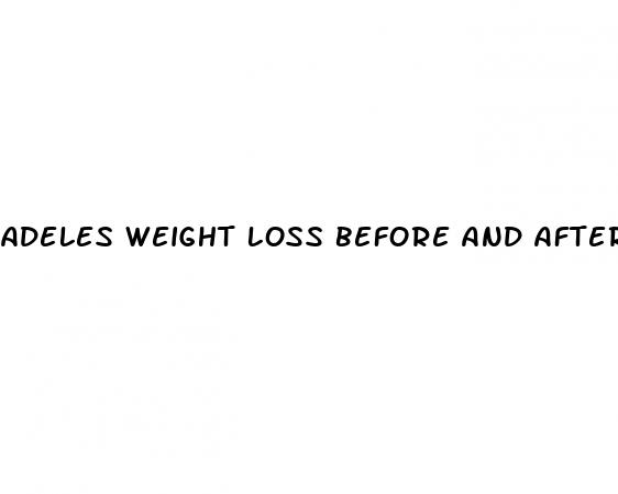 adeles weight loss before and after