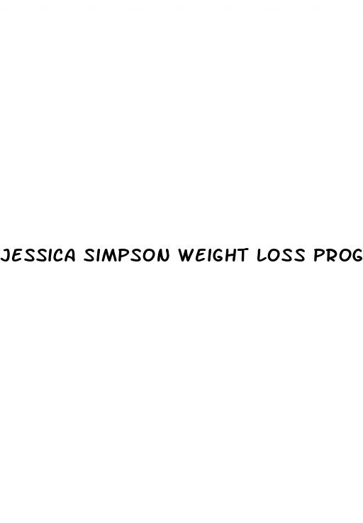 jessica simpson weight loss program