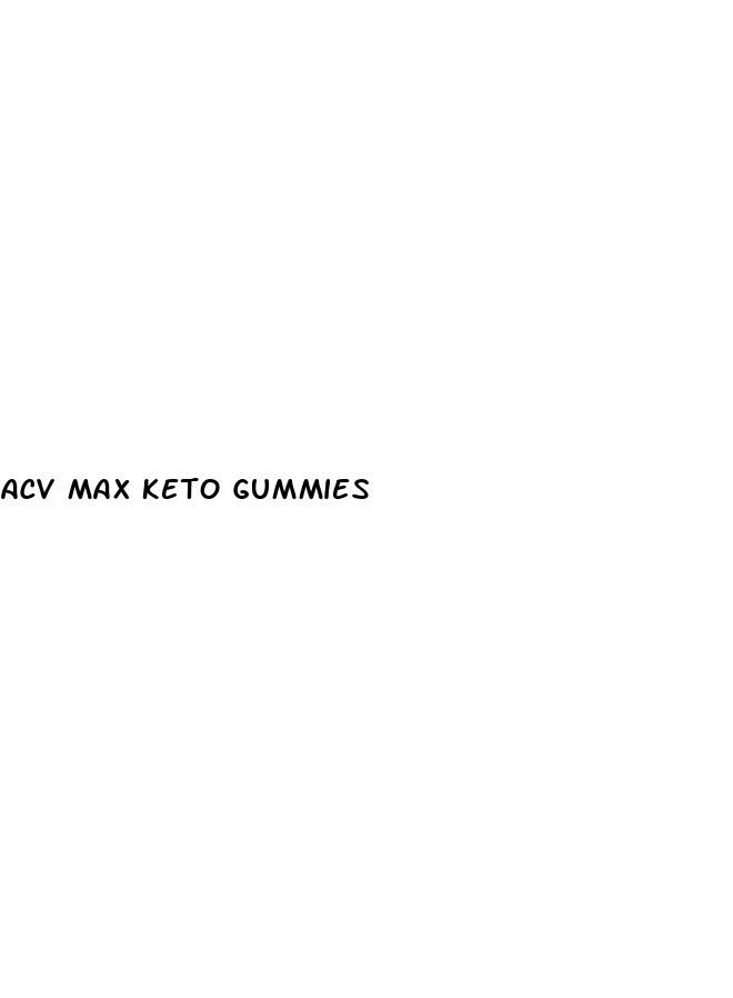 acv max keto gummies