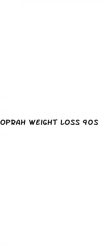 oprah weight loss 90s