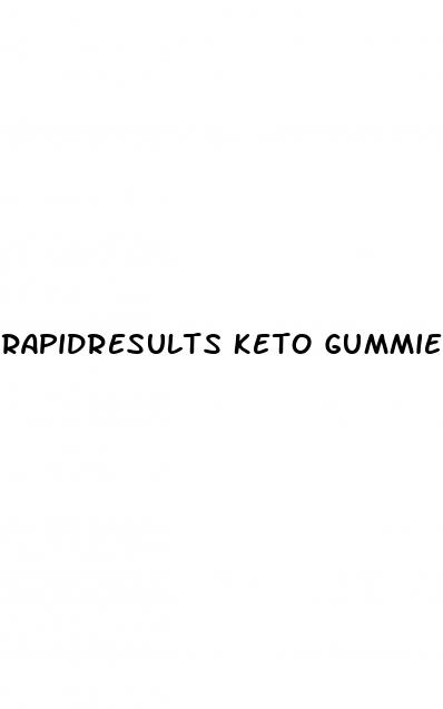 rapidresults keto gummies