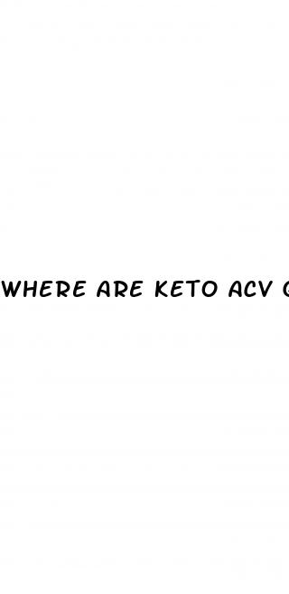 where are keto acv gummies sold