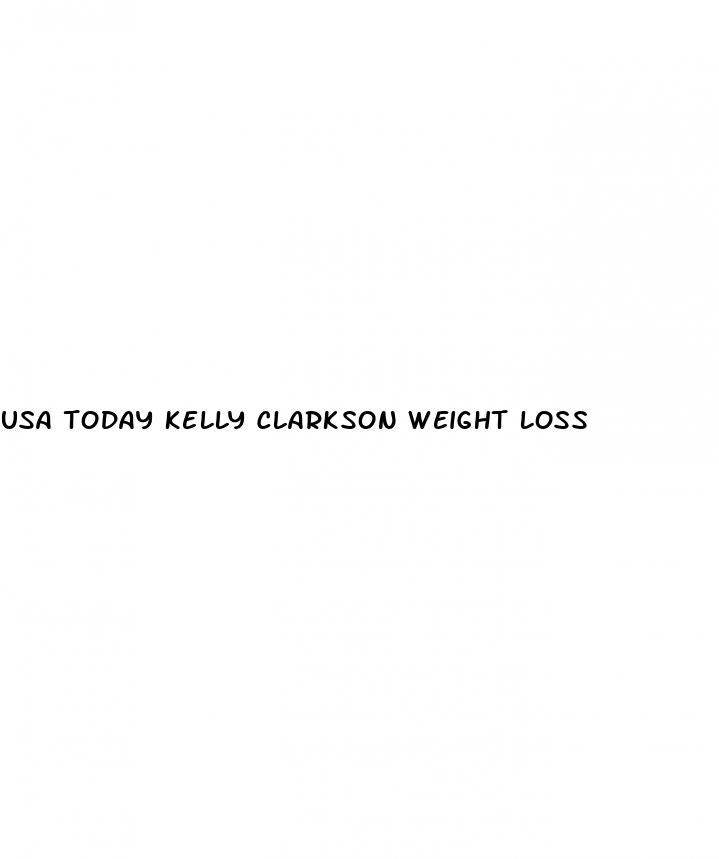 usa today kelly clarkson weight loss