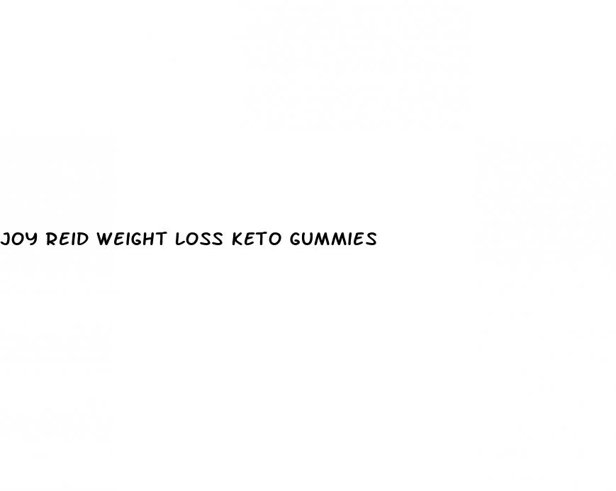 joy reid weight loss keto gummies