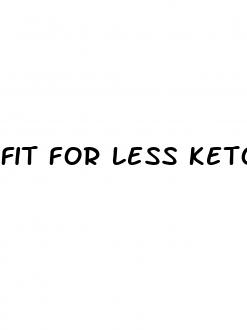 fit for less keto gummies canada