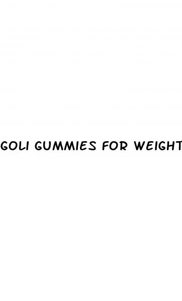 goli gummies for weight loss