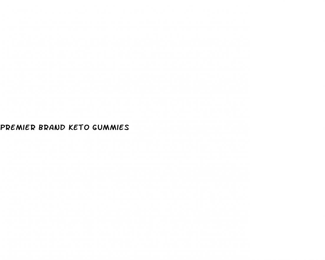 premier brand keto gummies