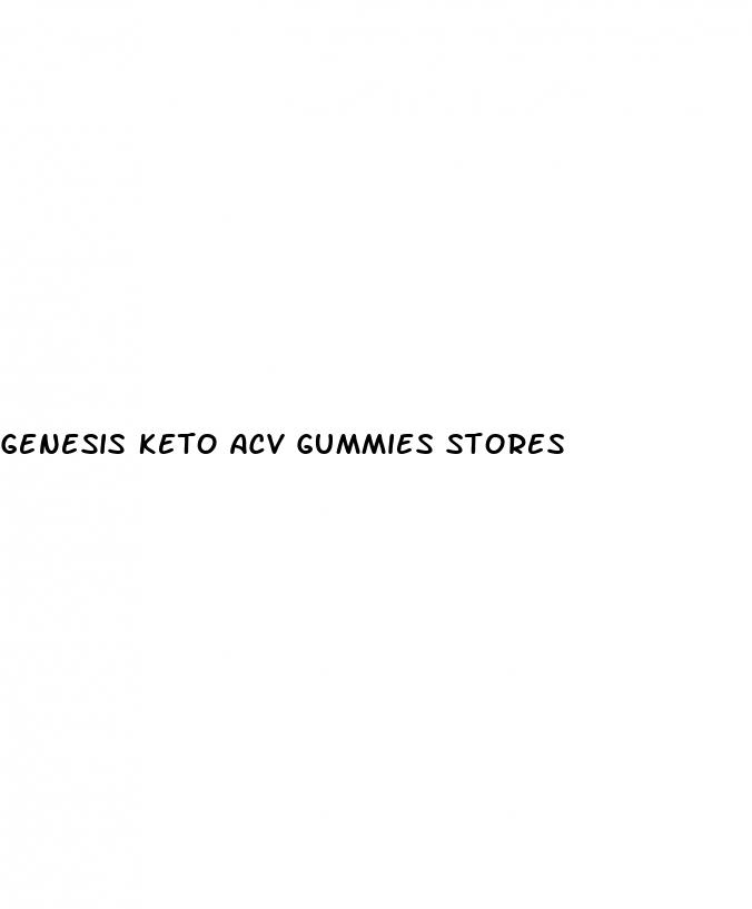 genesis keto acv gummies stores