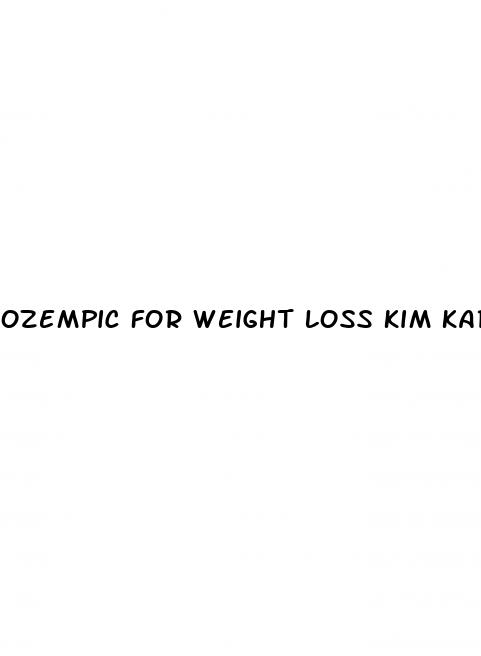 ozempic for weight loss kim kardashian