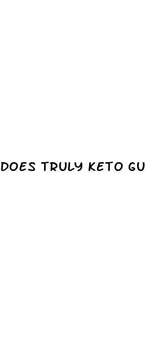 does truly keto gummies work