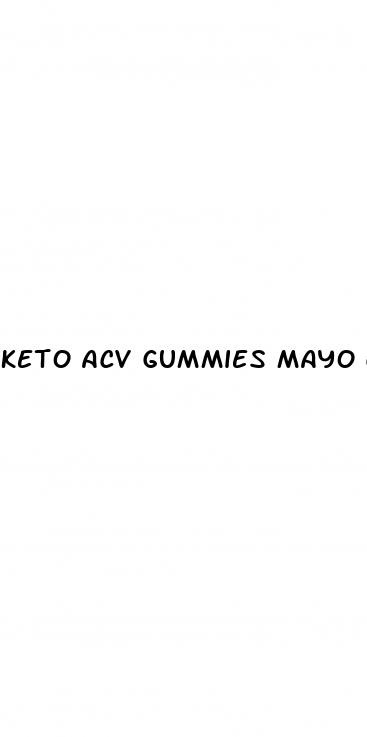 keto acv gummies mayo clinic