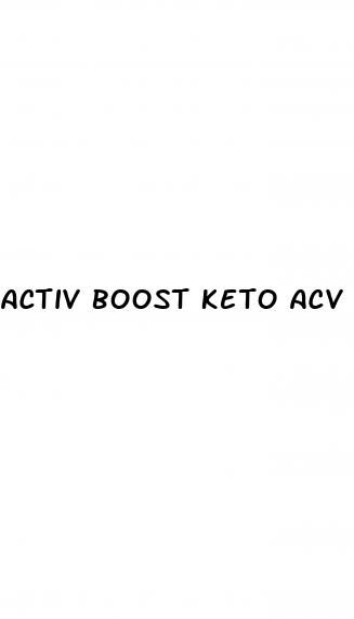 activ boost keto acv gummies review