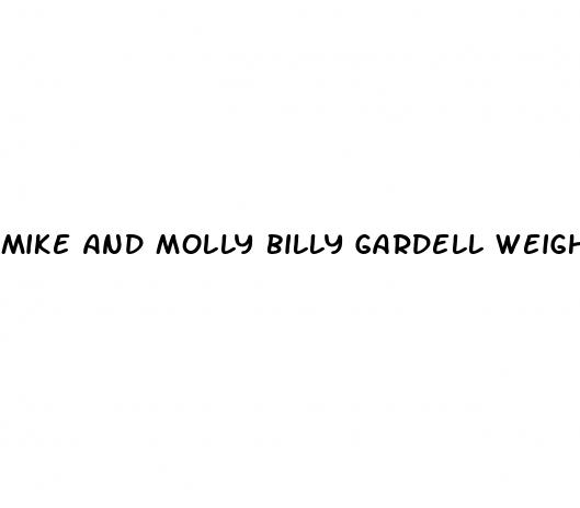 mike and molly billy gardell weight loss