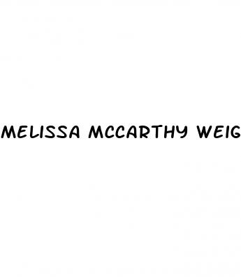 melissa mccarthy weight loss diet