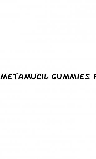 metamucil gummies for weight loss