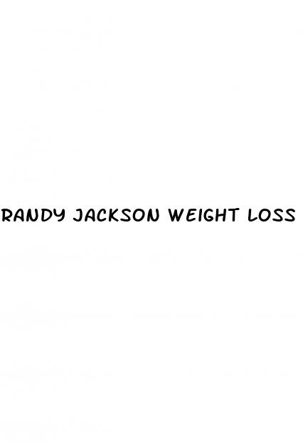 randy jackson weight loss secret