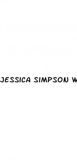 jessica simpson weight loss plan