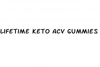 lifetime keto acv gummies weight loss support