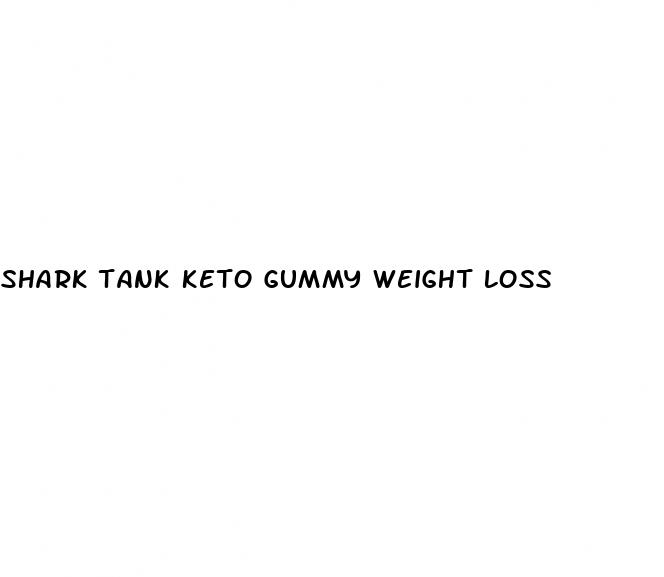 shark tank keto gummy weight loss