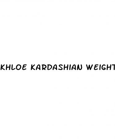 khloe kardashian weight loss on ellen