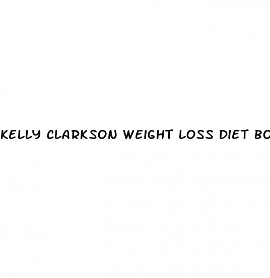 kelly clarkson weight loss diet book