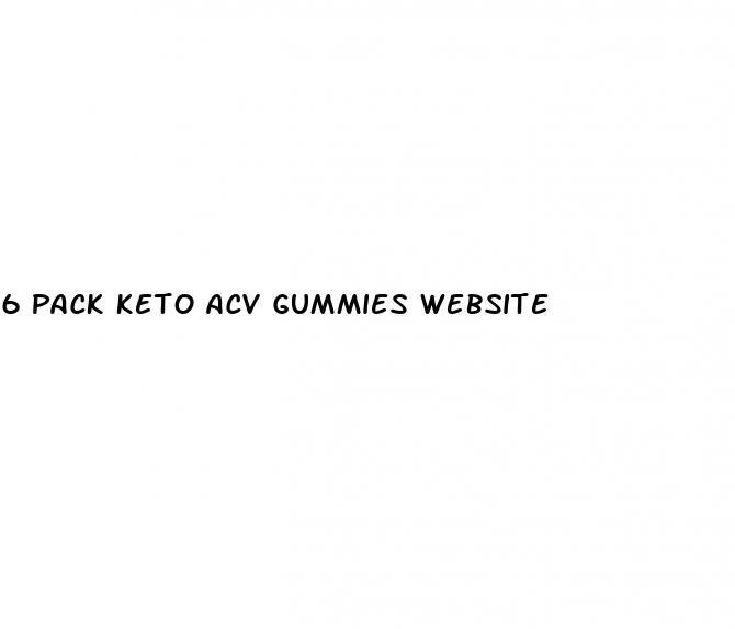 6 pack keto acv gummies website