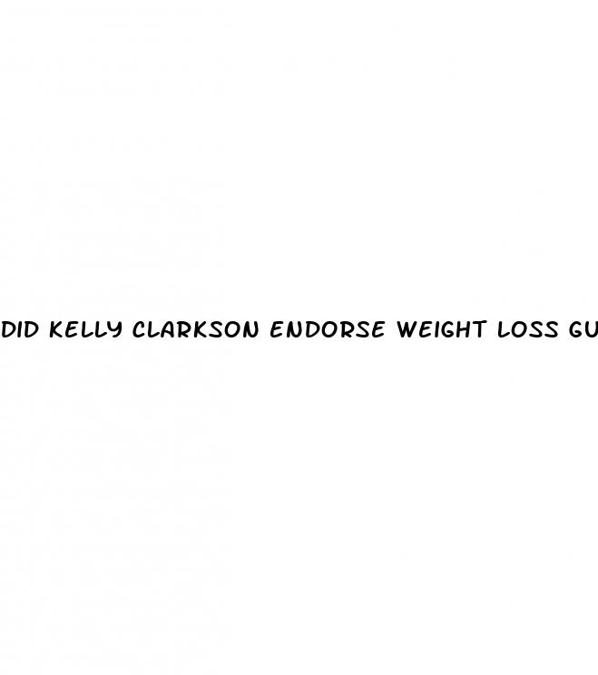 did kelly clarkson endorse weight loss gummies