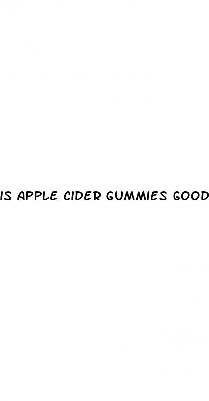 is apple cider gummies good for weight loss