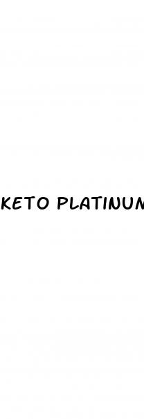 keto platinum gummies