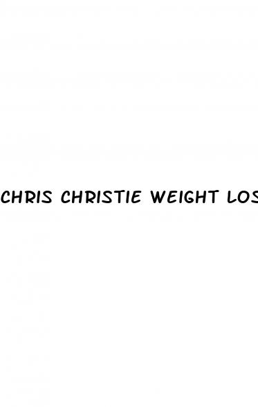 chris christie weight loss surgeon