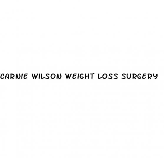 carnie wilson weight loss surgery