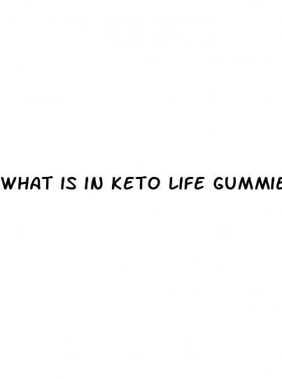 what is in keto life gummies