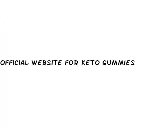 official website for keto gummies