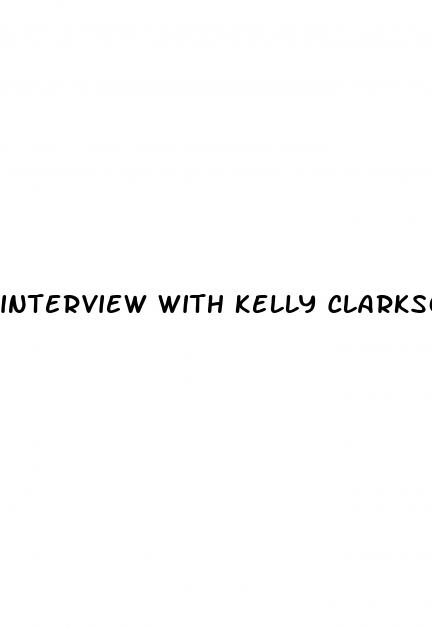 interview with kelly clarkson about her weight loss