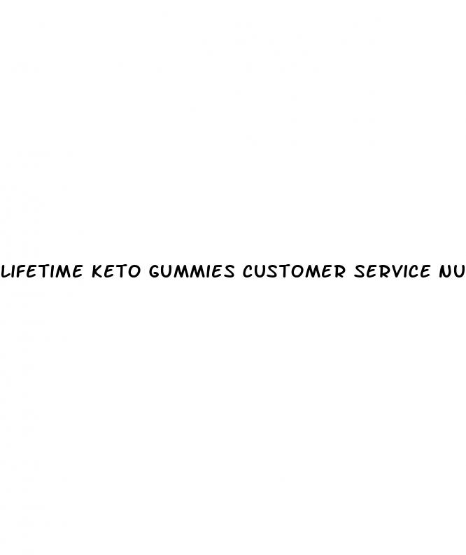 lifetime keto gummies customer service number