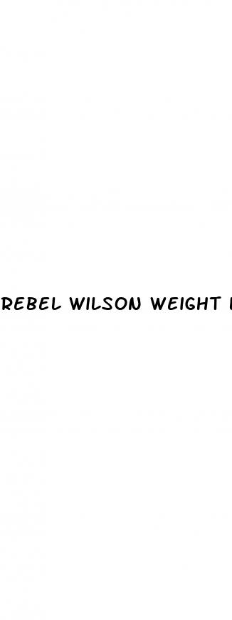 rebel wilson weight loss underwear