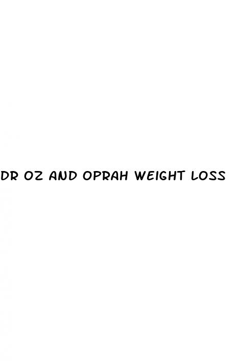 dr oz and oprah weight loss