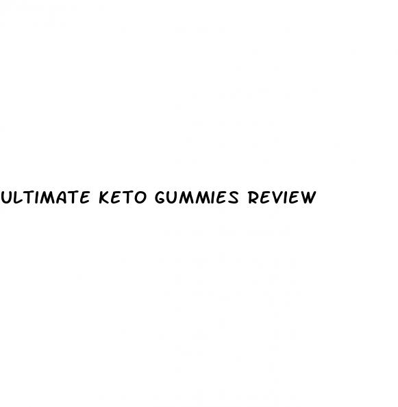 ultimate keto gummies review