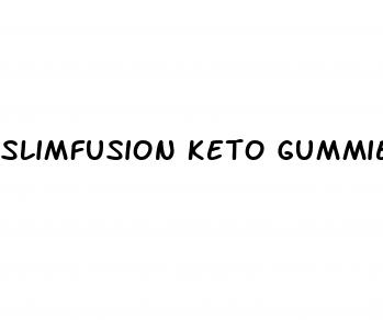 slimfusion keto gummies