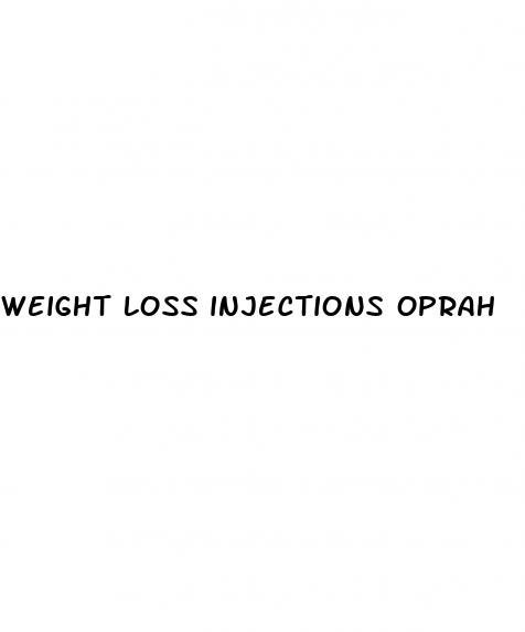 weight loss injections oprah