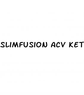 slimfusion acv keto gummies reviews