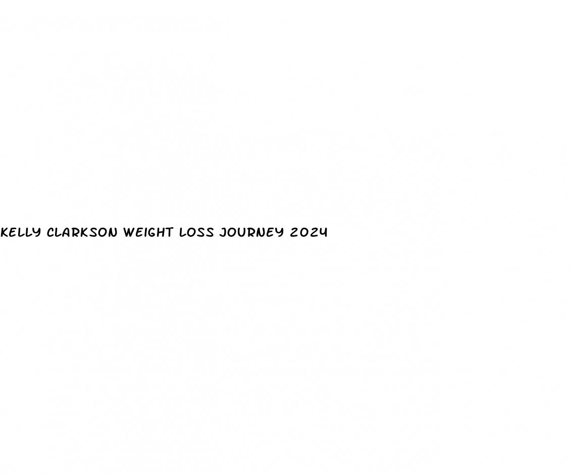 kelly clarkson weight loss journey 2024