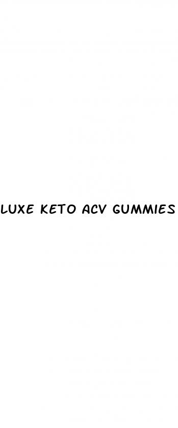 luxe keto acv gummies do they work