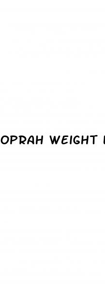 oprah weight loss special how to watch