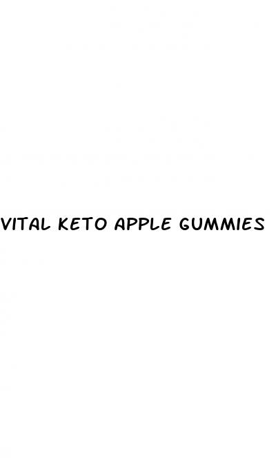 vital keto apple gummies