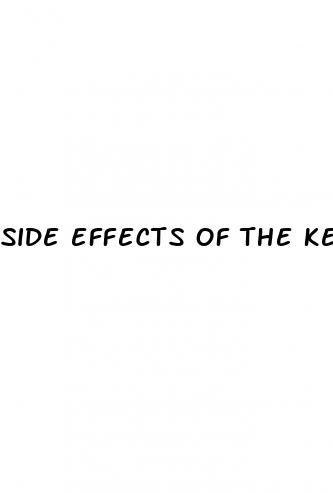 side effects of the keto gummies